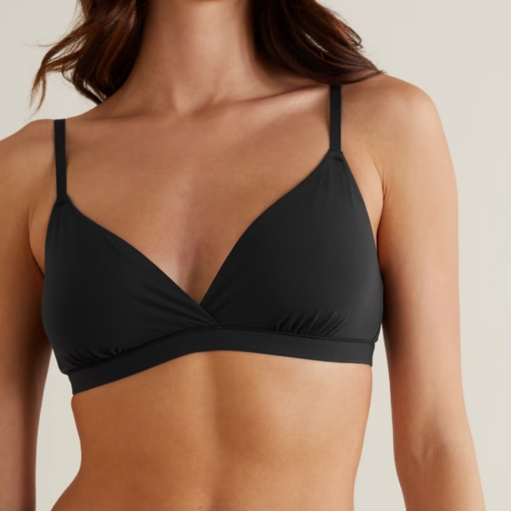 SKIMS Onyx Triangle Bra